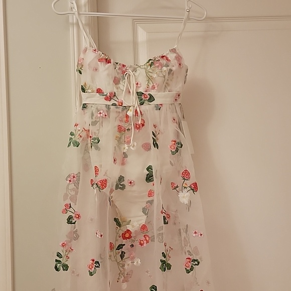 For Love & Lemons Jaclyn Midi Dress - Picture 8 of 10